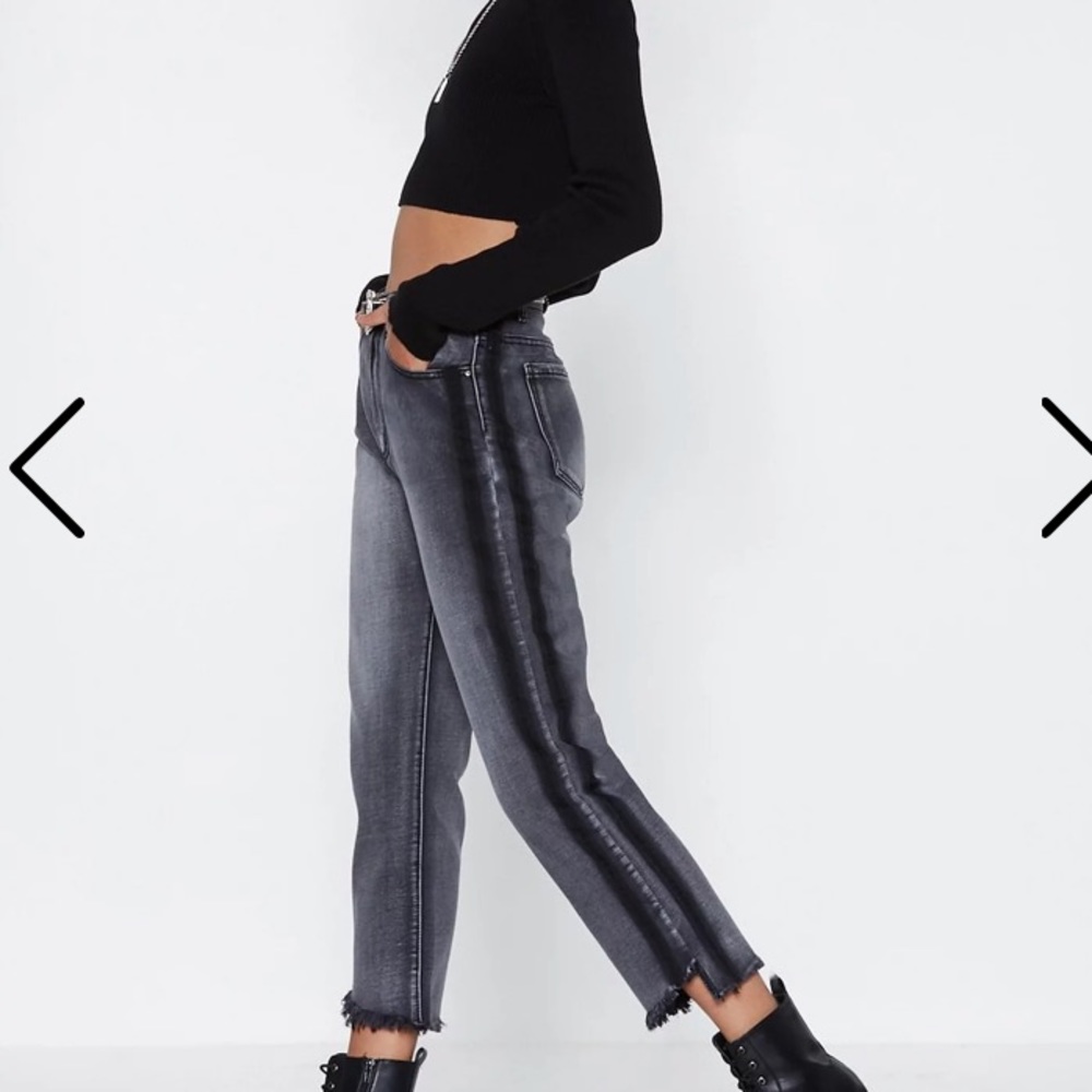 Nastygal Charcoal Jeans